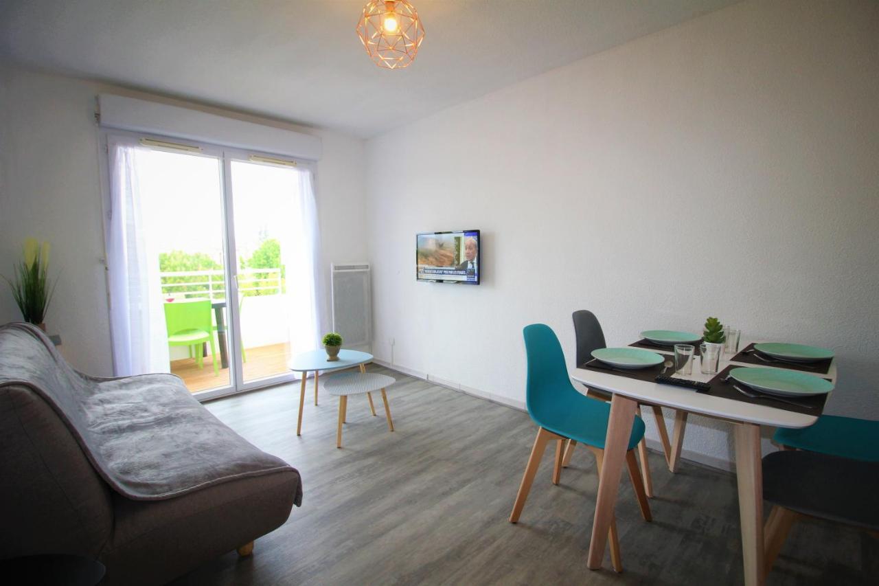 Tout Confort ! Climatisation, Calme, Piscine, Parking Gratuit, Terrasse, Wifi Каркассон Экстерьер фото